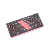 TM 6 Delige T-Greep Inbusset  foam carbon look inlay