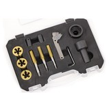 TM 12 Delige Wielbout , Wielmoer , Wielflens Schroefdraad Reparatieset