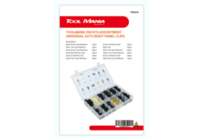 TM 250 Piece Assortment trim clips for VOLVO , FORD , SUZUKI , NISSAN , TOYOTA , HONDA