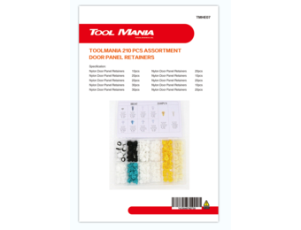 TM 210 Piece Assortment trim clips for BMW , BENZ , AUDI , JEEP