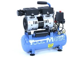 TM 6 Liter Professionele Low Noise Compressor 0,75 HP 230v