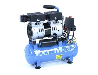 TM 6 Liter Professionele Low Noise Compressor 0,75 HP 230v