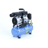 TM 6 Liter Professionele Low Noise Compressor 0,75 HP 230v