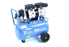TM 30 Liter Professional Low Noise Compressor 0.75HP 230v