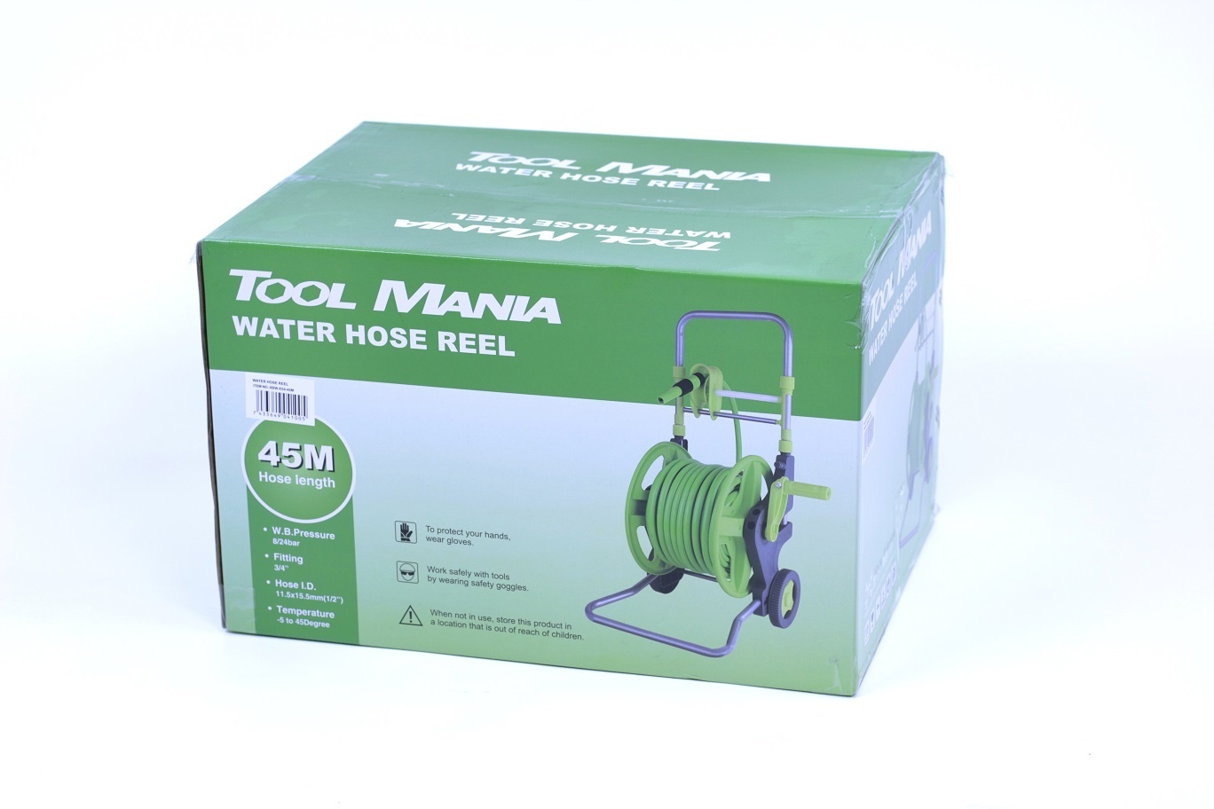 TM 45M Trolly water hose reel with ergonomic handle