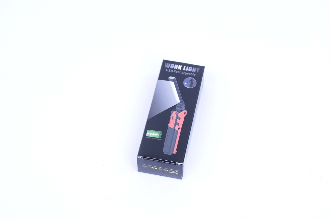 Profi Faltbare und wiederaufladbare extra schmale LED Taschenlampe / Looplampe