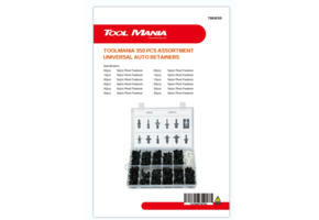 TM 350 Piece Assortment trim clips for BMW , BENZ , MAZDA , VW