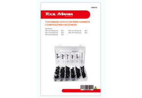 TM 54 Delige Assortiment bekleding clips voor KABELBOOM