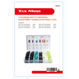 TM 360 Delige Assortiment bekleding Clips  MIX