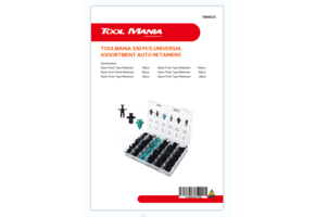 TM 330 Delige Assortiment bekleding Clips  MIX