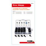 TM 100 Delige Assortiment bekleding Clips  MIX