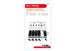 TM 100 Delige Assortiment bekleding Clips  MIX