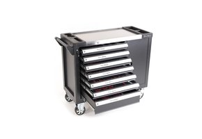 TM 274 Piece XL Premium Filled tool trolley With Door and Carbon Inlays