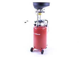 TM Oil collection system / Oil Extractor with Steel container RED