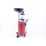 TM Oil collection system / Oil Extractor with Steel container RED
