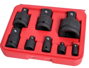 TM 8 Piece Gradient socket set / adapter set power
