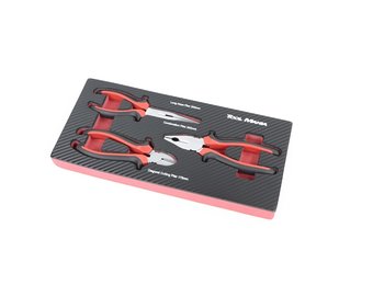 TM 3-Piece Plier Set in foam carbon look inlay