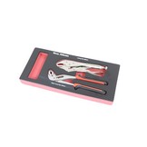 TM 2 Piece Pliers, Locking Pliers foam carbon look inlay