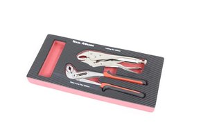 TM 2 Delige Tangen , Griptang foam carbon look inlay