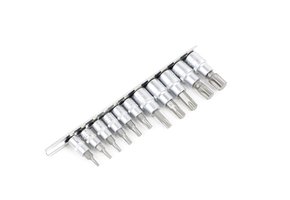 TM 11 Delige Profi 1/4" en 3/8"” TORX Doppenset