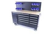 TM 158 cm 10 Drawers Workbench with Door and Rear panel