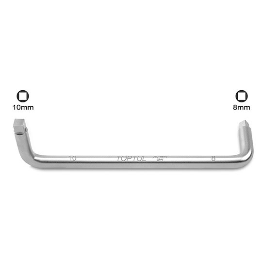 Toptul Oliefiltersleutel 8 en 10 mm