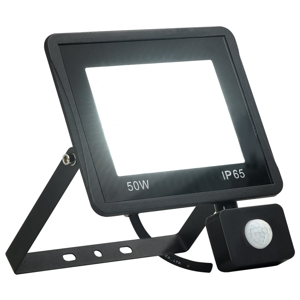 VD Werklamp - Bouwlamp met sensor LED 50 W koudwit