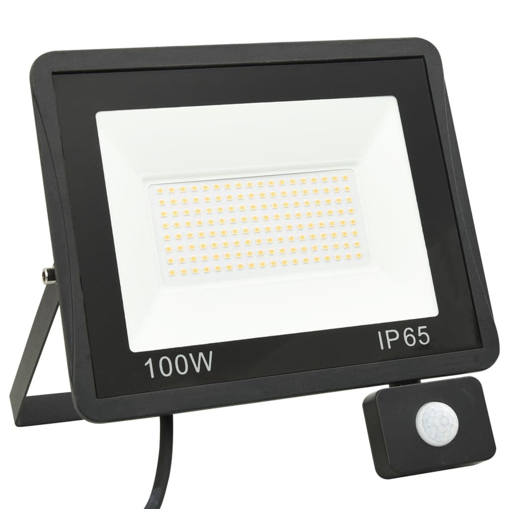 VD Werklamp - Bouwlamp met sensor LED 100 W koudwit