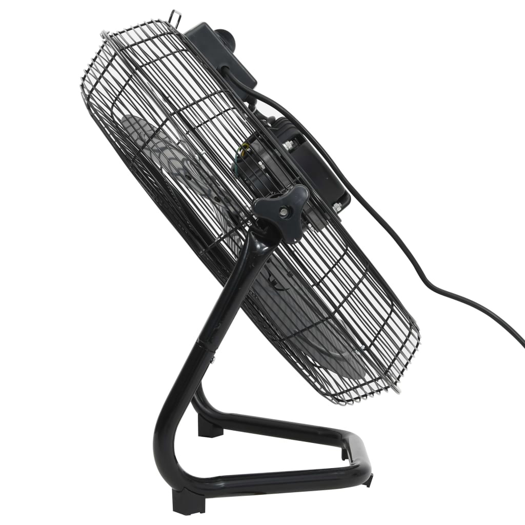 VD Vloerventilator 3 snelheden 100 W 55 cm zwart