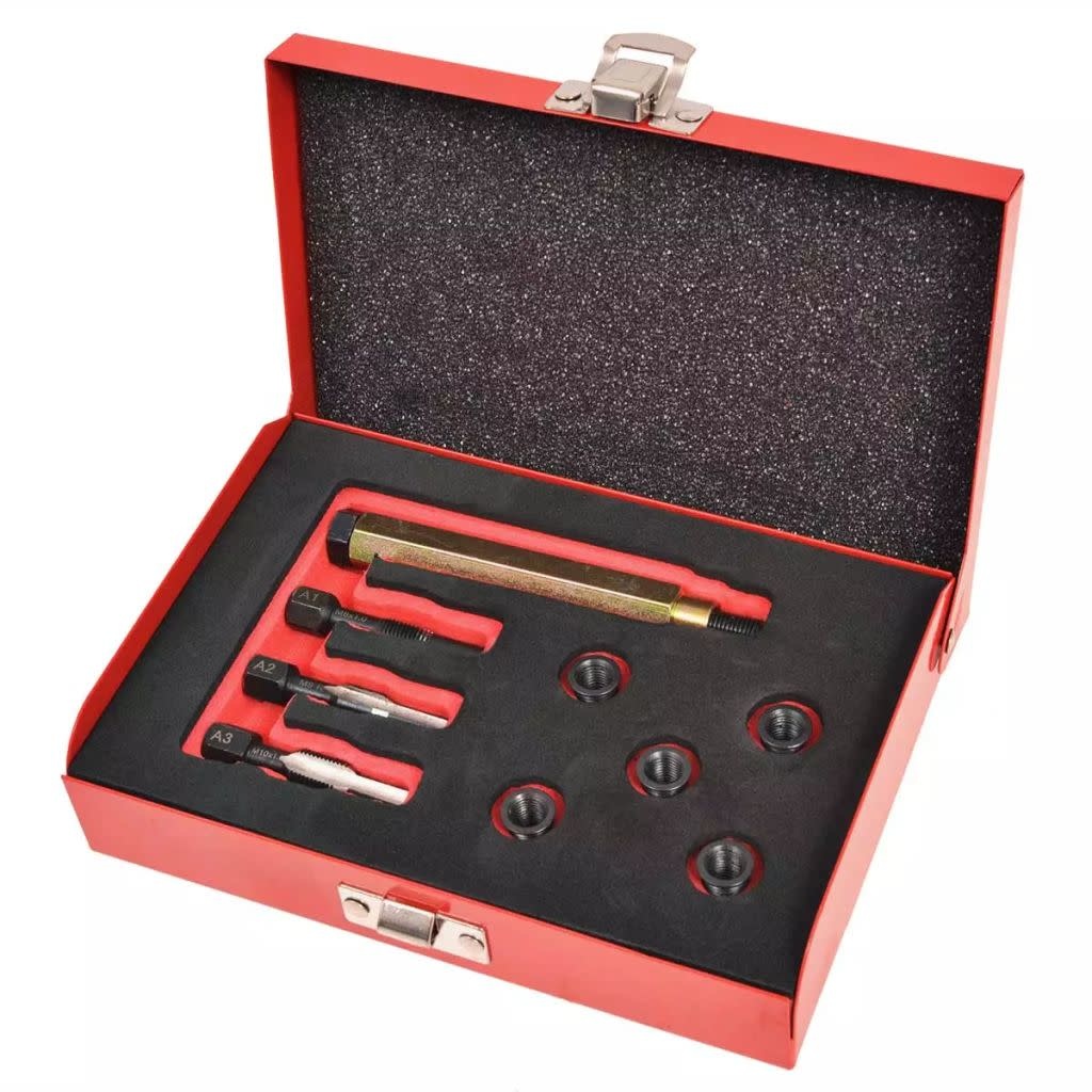 VD Gloeibougie draad reparatie set M10 x 1,25 mm 9-delig