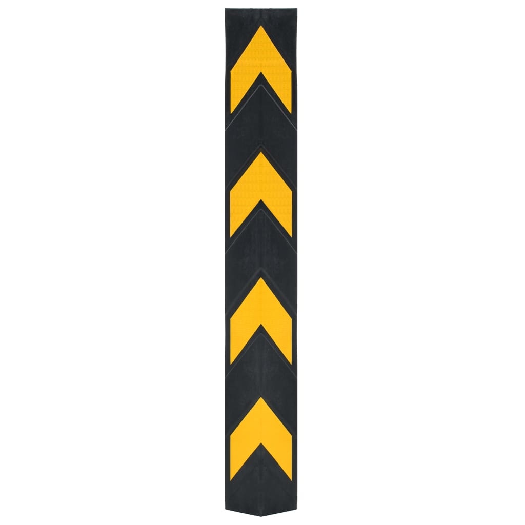 VD Hoekbeschermers reflecterend 80 cm rubber 10 st