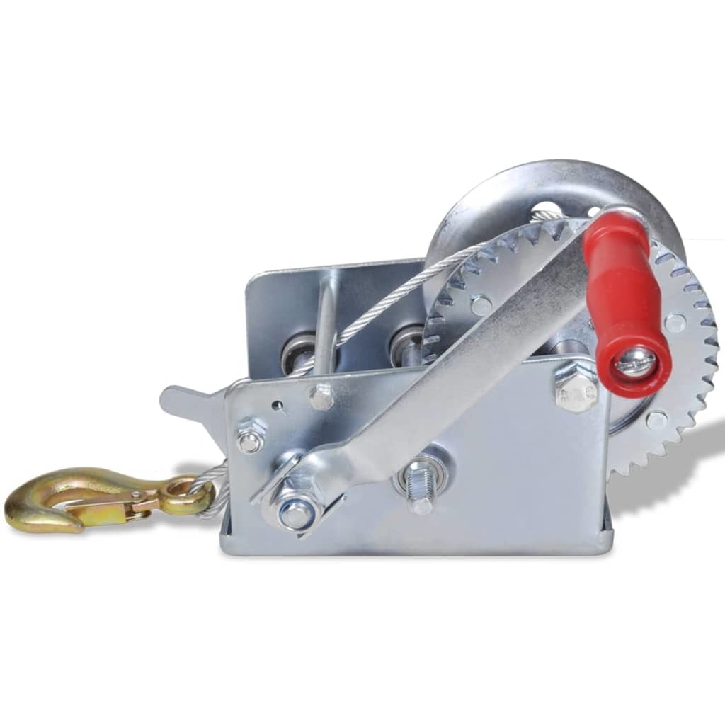 VD 1134 Kg. Professionele Mechanische Lier met 10 Meter Staalkabel