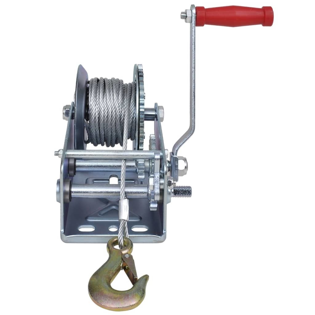 VD 1134 Kg. Professionele Mechanische Lier met 10 Meter Staalkabel