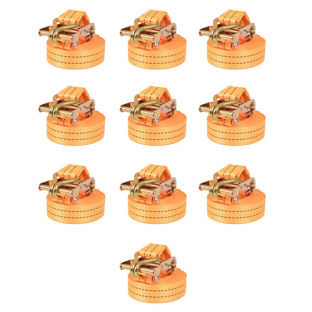 VD Spanbanden 1 ton 6m x 38mm oranje 10 st