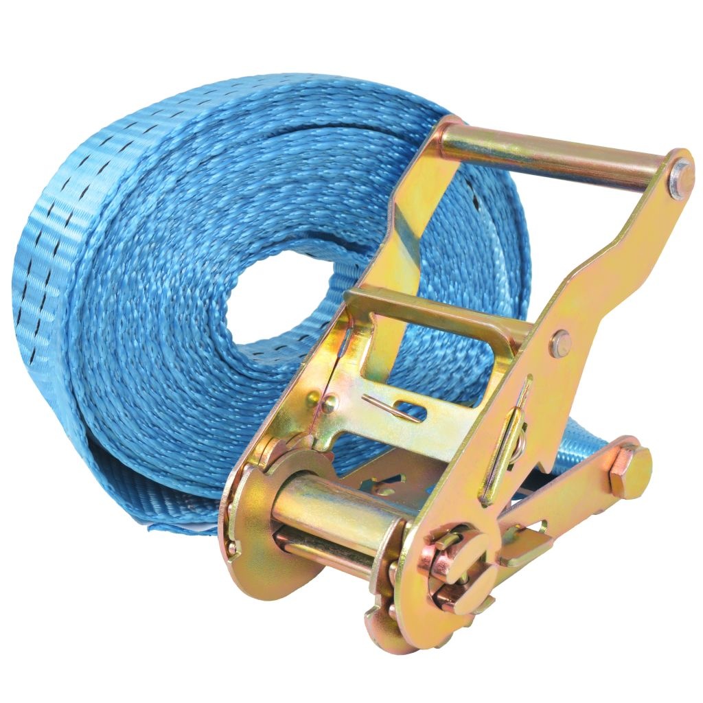 VD Spanbanden 2 ton 6mx38mm blauw 4 st