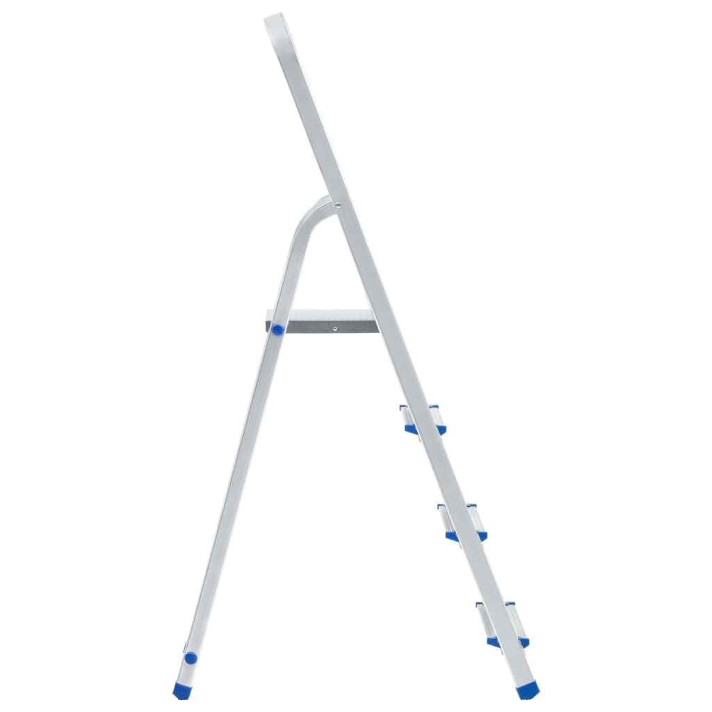 VD Huishoudtrap met 4 treden 150 kg aluminium