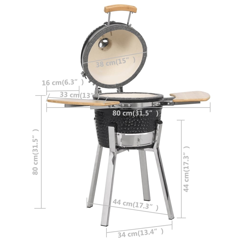 VD Black Edition 81 cm Kamado Keramikgrill