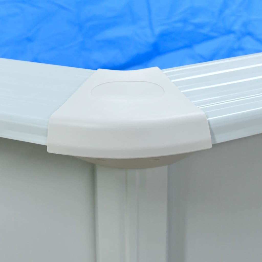 Zwembad met zandfilterpomp en ladder 550 x 120 cm