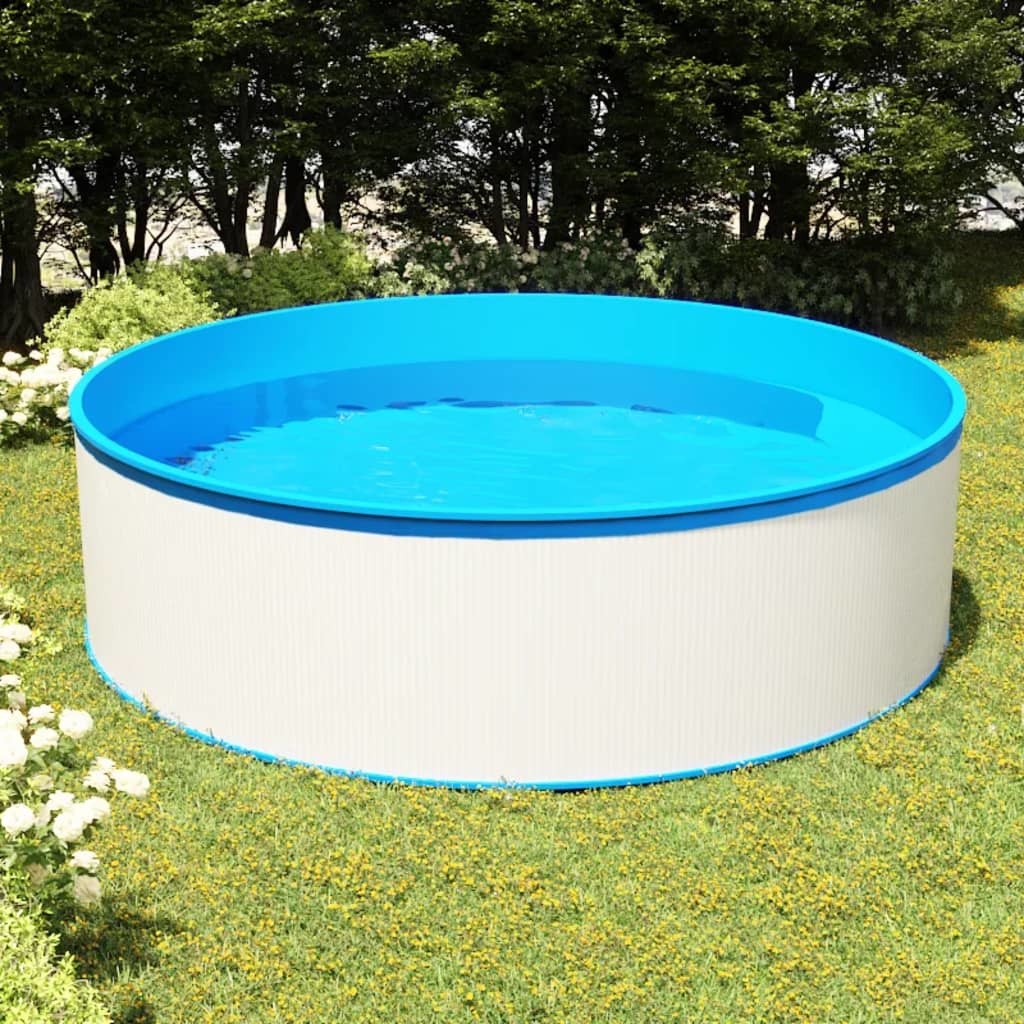 Splasher pool 350 x 90 cm wit