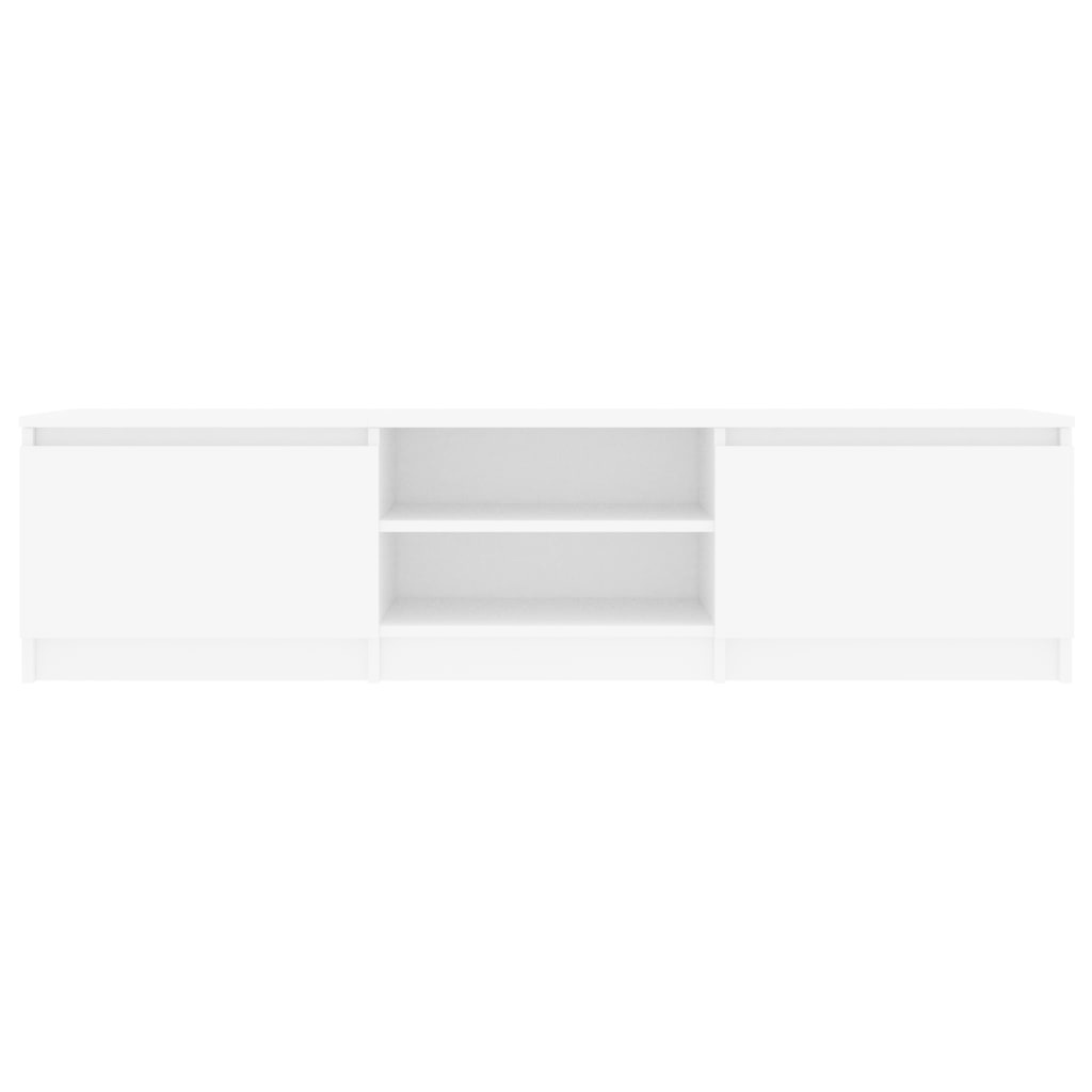 VD Tv-meubel 140 x 40 x 35,5 cm spaanplaat wit