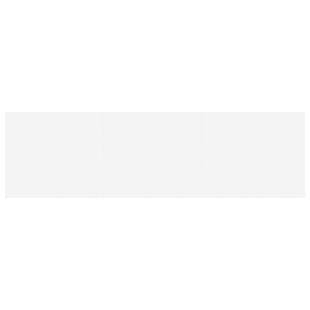 VD Tv-meubel 140 x 40 x 35,5 cm spaanplaat wit