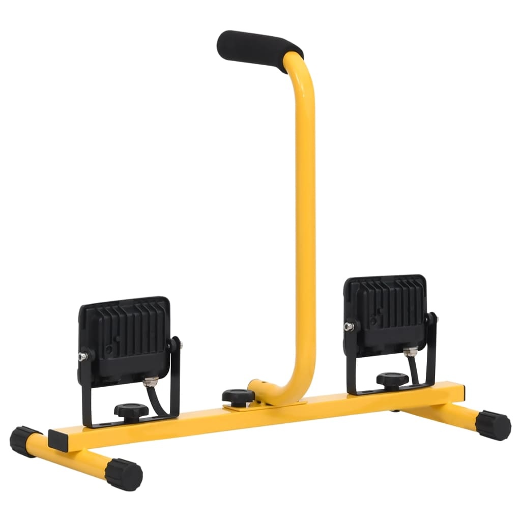 VD Werklamp - Bouwlamp met handvat LED 2 x 20 W koudwit