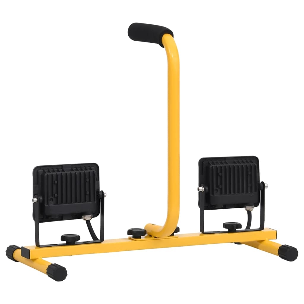 VD Werklamp - Bouwlamp met handvat LED 2x50 W koudwit