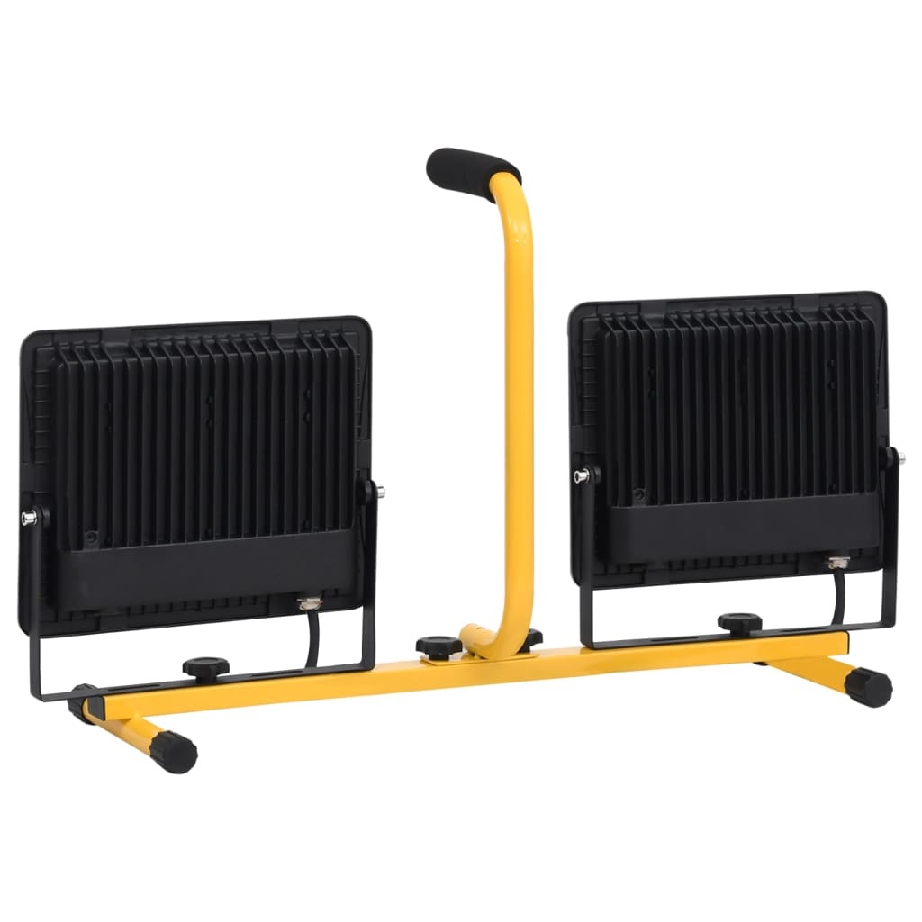 VD Werklamp - Bouwlamp met handvat LED 2 x 100 W koudwit