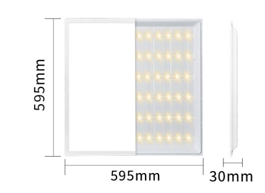 TM LED Paneel 60 x 60 Standard Lumen 4000K Helder Wit 36W