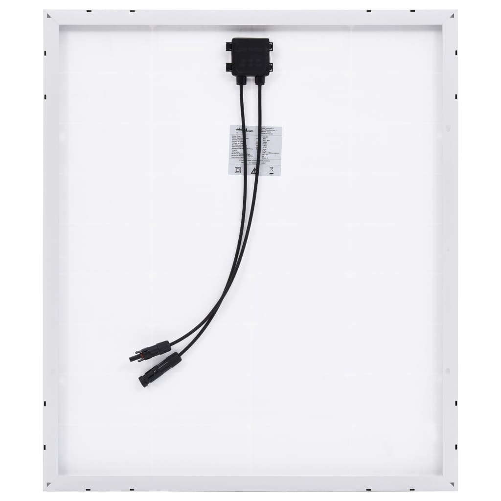 VD Zonnepaneel 80 W monokristallijn aluminium en veiligheidsglas