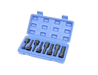 TM 8 Delige Lange Torx Krachtdoppenset met 1/2" Opname