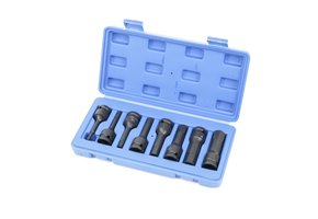 TM 8 Delige Lange Inbus Krachtdoppenset met 1/2" Opname