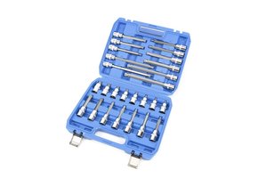 TM Profi 26-Delige 1/2" Spline - Veeltand Doppenset