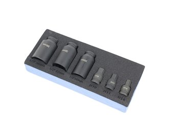 TM Drive shaft Socket set, Assembly set 1/2 "